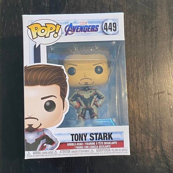 #449 Funko POP Avengers Tony Stark - Picture 2 of 5